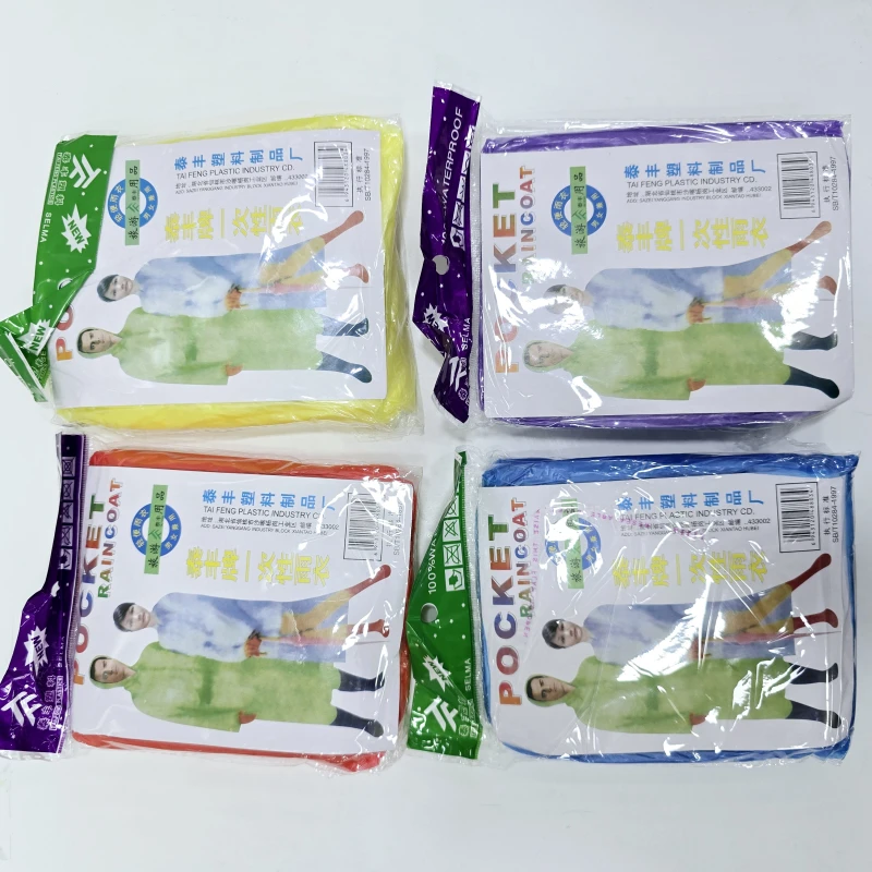 Ponchillos para lluvia